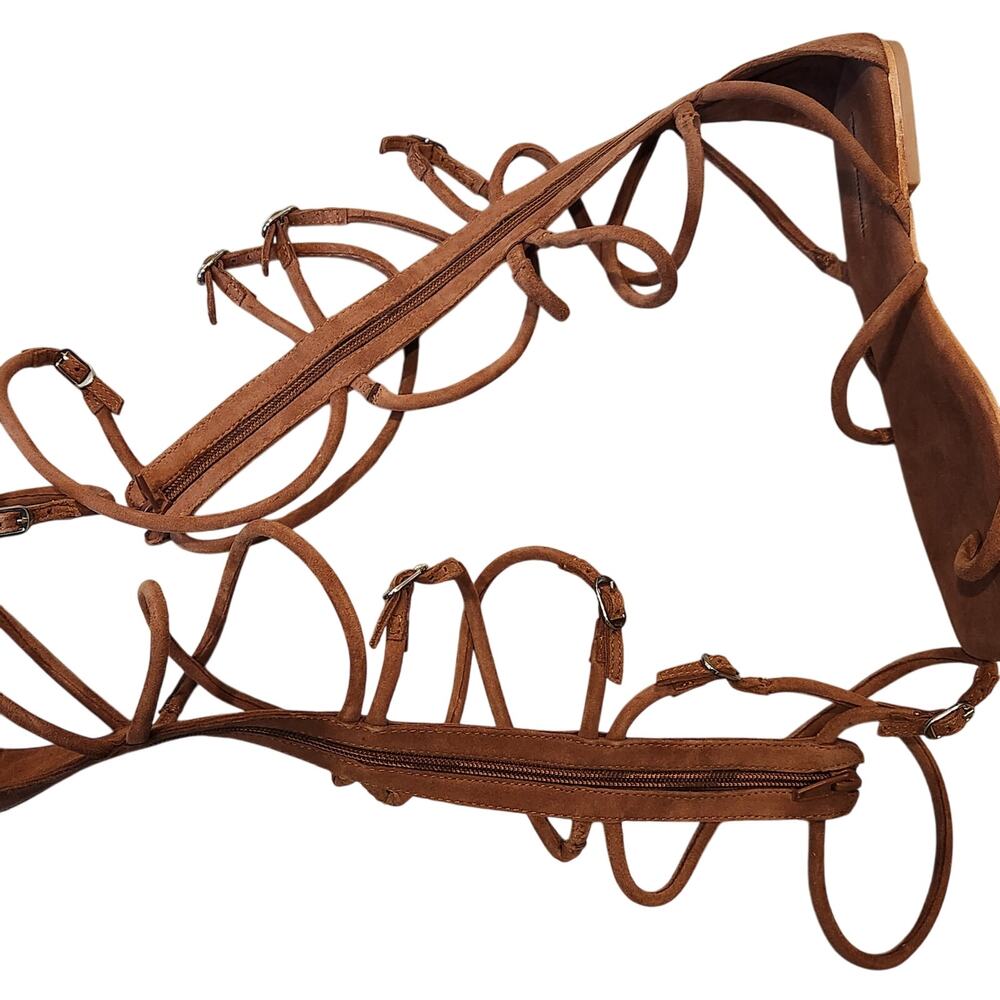Jeffrey Campbell suede brown Gladiator sandals size 9 - Picture 4 of 7